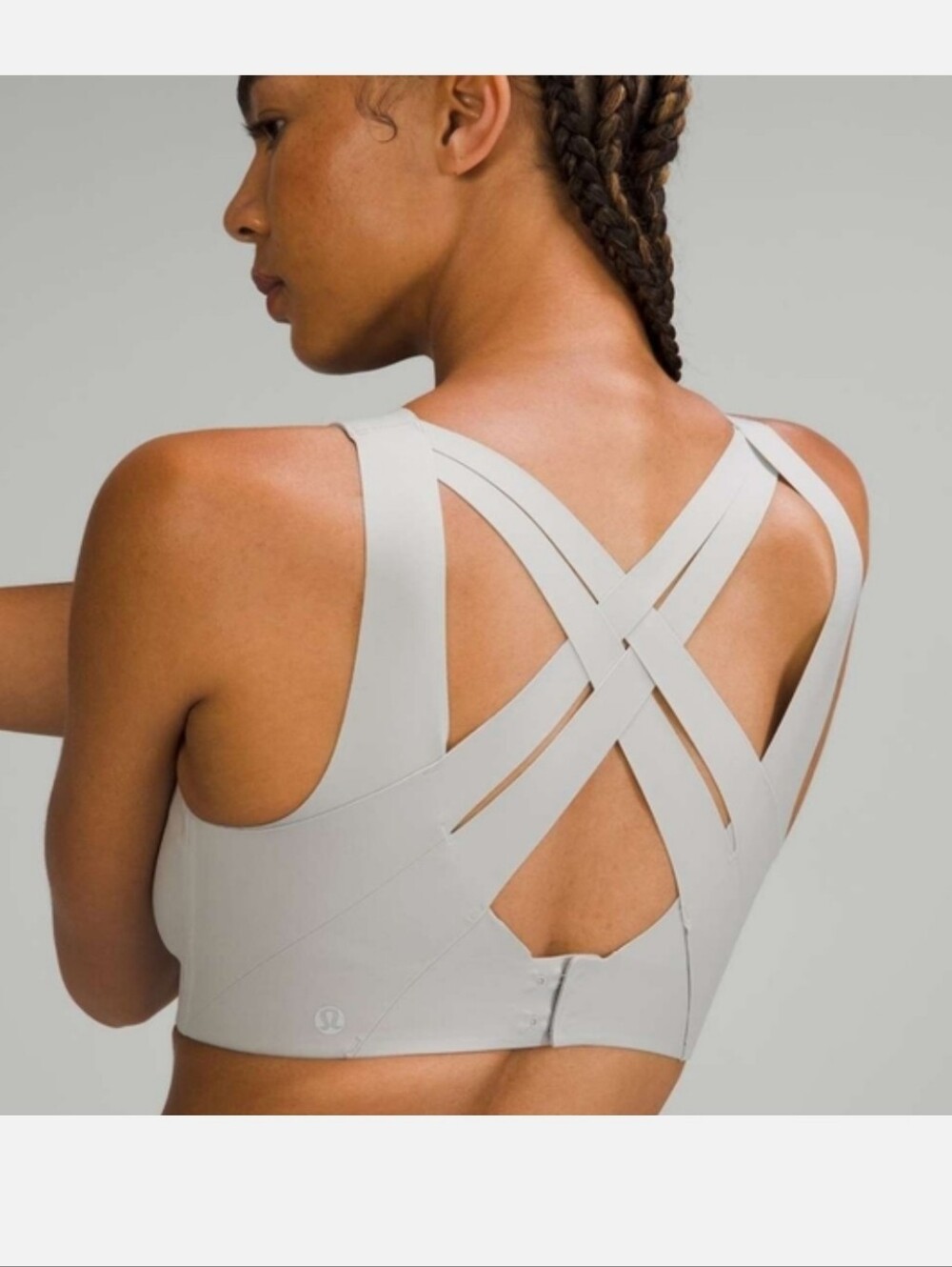 LULULEMON Enlite Sports Bra 36DD Grey